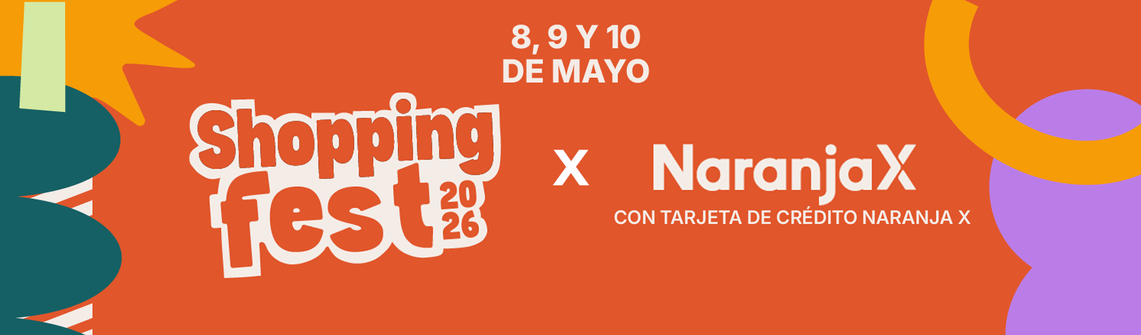 Shopping Fest X Tarjeta Naranja X