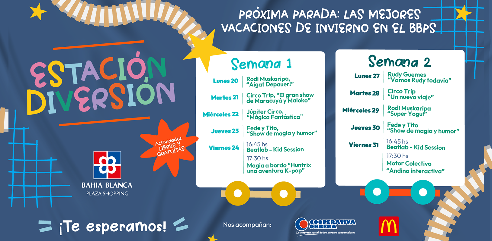 Vacaciones en el SHOPPING!
