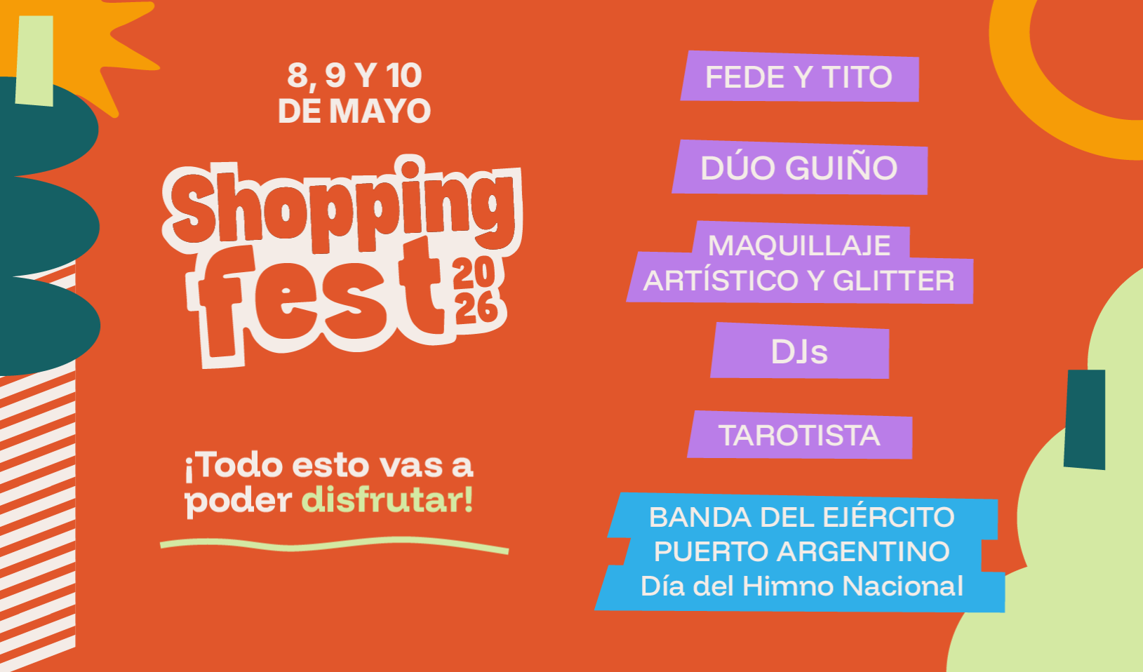 Actividades del Shopping Fest!