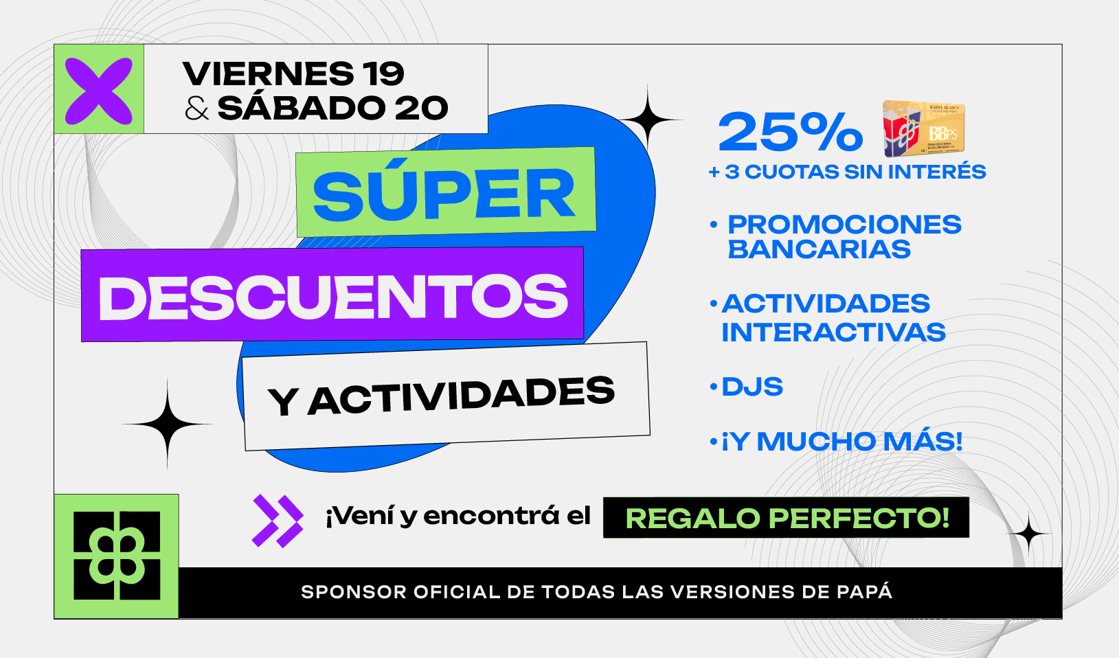 Super Descuentos de Tarjeta BBPS - 19 y 20 de Junio